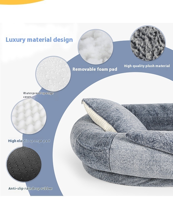 Dog Bed Adult Kennel Removable And Washable Pet Bed - Image 9