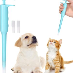 Pet Pill Dispenser Pet Piller Gun With Soft Tip And Pill Feeder For Cats, Dogs, And Small Animals - Perfect For Medication And Treats
