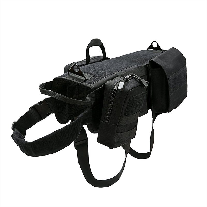 Waterproof Tactical Dog Clothes Small, Medium And Large Dogs Training Dog Vest K9 Chest Strap Suit - Image 2