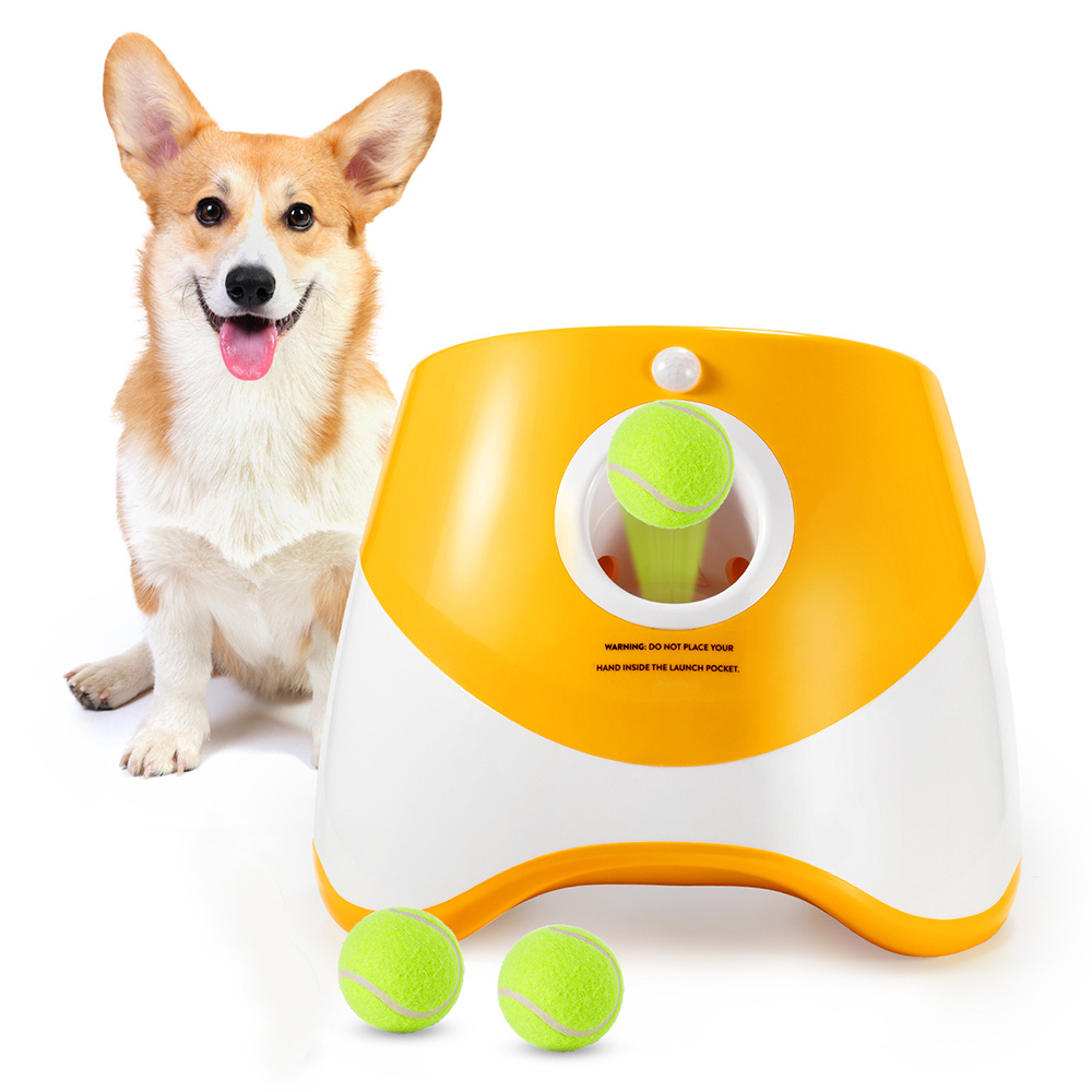 Automatic Throwing Machine Pet Outdoor Toy Ball Dog Tennis Launcher Dog Walking Tool - Image 6