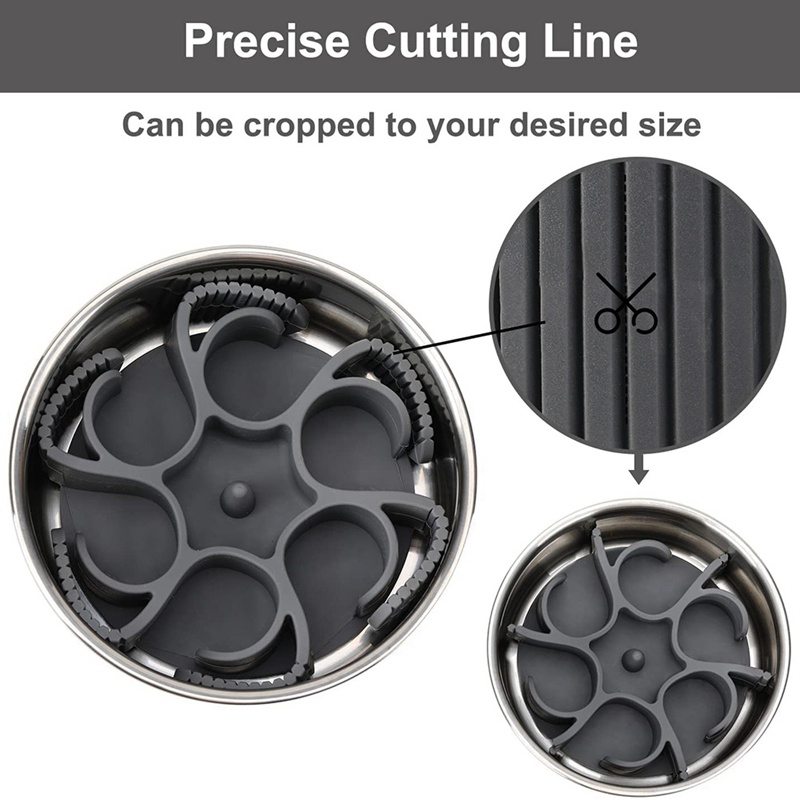 Dog Slow Feeding Bowl Silicone Spiral Dog Food Bowl Into The Feeder To The Feeding Rate - Image 8